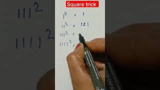 square trick....#mathematics #square #tricks #mentoravika #trending #shorts