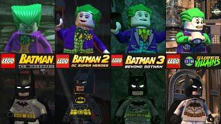 Batman Characters Evolution in All Lego Batman Videogames!