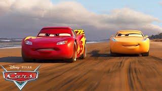 Racing by the Ocean! | Pixar Cars
