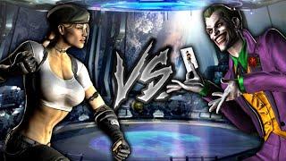 Mortal Kombat Vs. DC Universe - Sonya Vs. The Joker