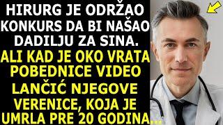 HIRURG ODRŽAO KONKURS ZA DADILJU, ZA SINA. KAD JE VIDEO LANČIĆ POBEDNICE, KOJI JE PRIPADAO NJEGOVOJ