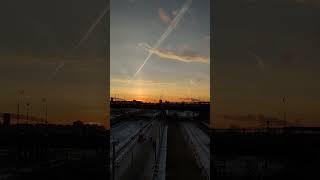 Рассвет на Рижской #вид #рассветныегоризонты #зимнийрассвет #зимавмоскве #краскижизни #краскизимы