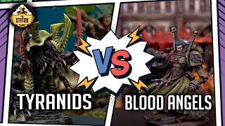 Tyranids vs Blood Angels I Battlereport | 2000pts I Warhammer 40000