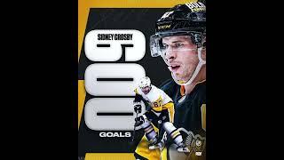 Sidney Crosby - 600 goals (NHL)