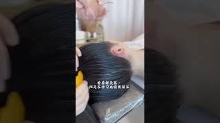 ASMR Chinese herbs head spa #headspa #asmr #chineseherbs #dandruff #health #headach #relieve_stress