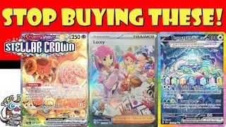 Stop Buying Stellar Crown Illustration Rare, Gold & Full Art Pokémon Cards! (Pokemon TCG News)