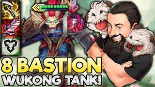 8 Bastion - Spin to Win Unkillable Monkey King!! | TFT Magic & Mayhem | Teamfight Tactics