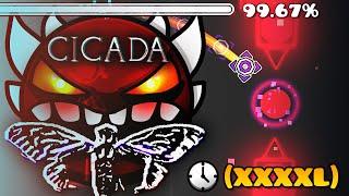 "CICADA3302" 100% (XXXXL EXTREME DEMON) By Darwin | Geometry Dash 2.2