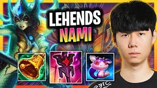 LEHENDS IS A BEAST WITH NAMI! | GEN Lehends Plays Nami Support vs Lux!  Season 2024