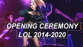 Opening Ceremony League of Legends | Worlds 2014-2020