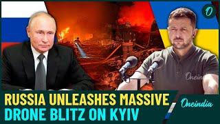 Kyiv Under Attack: Russia Rains Drone Fury| Putin’s Largest Drone Salvo at Ukraine