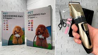 Машинка для стрижки животных, собак и кошек - Pet Grooming Hair Clipper Kit