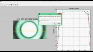 Wavelength estimation by using the Airy disk from a diffraction pattern with didactic purposes