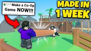 I Made a Roblox Co-op Game in 1 Week!