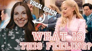 “What Is This Feeling?” Wicked-Vocal coach reacts