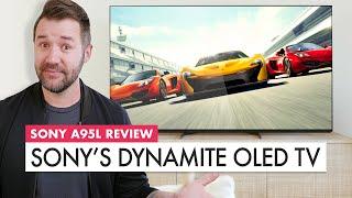 STILL Sony's BEST OLED in 2024? 77 inch SONY A95L OLED TV Review!