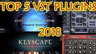 My Top 5 Most POPULAR Vst Plugins for 2018