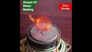 How to Make a Simple DC Motor #XtraRange