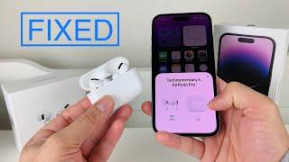 How to Fix AirPods Not Connecting to iPhone