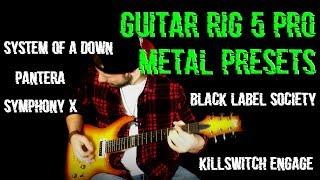 DIG - Guitar Rig 5 Pro - Metal Presets