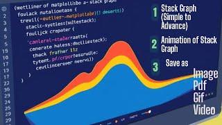 Stack Graphs: The Most Underrated Data Visualization #PyforPython #Stackgraph