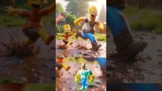 Family Simpson as a good story  #shorts #simpsons #anime #memes #cartoon #simpson #funny
