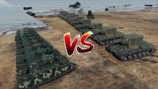 World of Tanks - 10 KV-2 vs 10 O-I [ Versus Seri ]