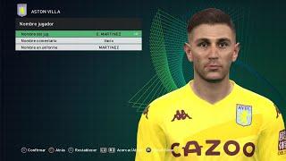 PES 2018 PS3 || Emiliano Martinez from Kodigo Facemaker || BY THEDEPREDADOR9000