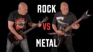 Rock VS Metal (Guitar Riffs Battle)