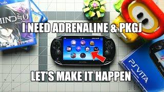 PSVITA Let's Add Adrenaline and PKGJ