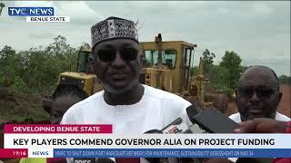 Governor Alia Constructs 128KM Roads, Water And Health Projects In Zone C