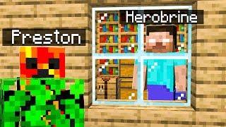 What's inside HEROBRINE's Minecraft House..?