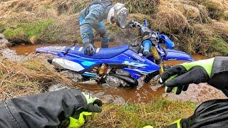 Broke My New Dirt Bike Already!?! (In The Worst Place Ever)
