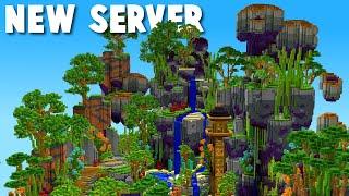 New Skyblock Server You NEED to Try This Summer (Works on Java + Bedrock IP)