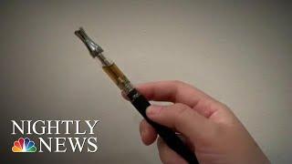 Test Reveals Toxic Content Found In Vapor From Illicit THC Cartridges | NBC Nightly News