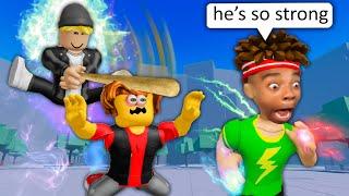 ROBLOX STRONGEST BATTLEGROUNDS  ( SPECIAL ALL EPISODES ) / ROBLOX Brookhaven RP - FUNNY MOMENTS