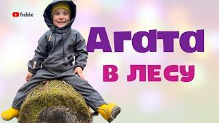 АГАТА В ЛЕСУ // где берлога // что едят лесные звери