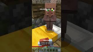villager kid  #minecraft #memes #ngaming #funny