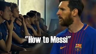 Inside a "Messi" lesson in La Masia