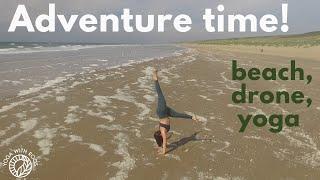 Adventure time! Discover the dunes with me | Yoga and Plant with Roos