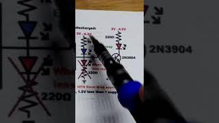 NPN BJT Helps Schematic 555 LDR Nightlight Circuit #short #shorts #electronics