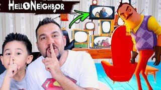 GİZLİ KONTROL ODASINI BULDUK VE TRENE BİNDİK! | HELLO NEIGHBOR #8