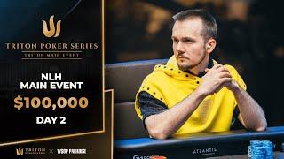  $3,850,000 for 1st! $100K NLH Main Event | Triton Poker Series X WSOP Paradise 2024