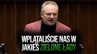 Wplątaliście nas w jakieś Zielone Łady! | Marek Jakubiak w Sejmie