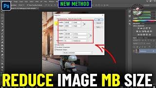 How to reduce image MB size in photoshop 2024 [ Easy Tricks ]