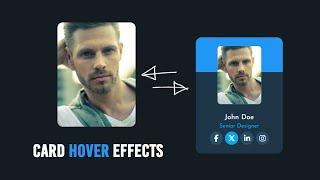 How to Create Card in Html CSS with Hover Effects