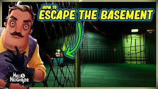 How To Open The Exit Door In Basement - Hello Neighbor Act 1 Part 2 Guide Walkthrough Generator