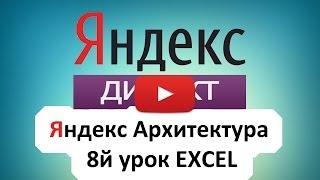 Настройка Яндекс Директ EXCEL  8й урок