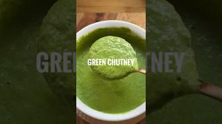 One condiment for all Indian Dishes - My Family’s Green Chutney #recipes #chutney