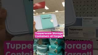 Tupperware Storage Containers at Target! #shorts